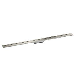 AX Drain Element zewnętrzny odpływu liniowego 1200, montaż odsunięty od ściany, Stal Szlachetna Szczotkowana