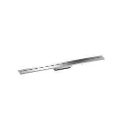 AX Drain Element zewnętrzny odpływu liniowego 900, montaż przyścienny, Chrom