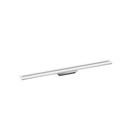 AX Drain Element zewnętrzny odpływu liniowego 900, montaż przyścienny, Biały Matowy