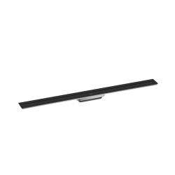 AX Drain Element zewnętrzny odpływu liniowego 1000, montaż przyścienny, Czarny Matowy