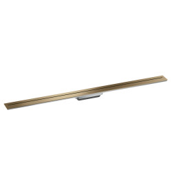 Axor Drain Element zewnętrzny odpływu liniowego 1200, montaż przyścienny, Brąz Szczotkowany
