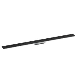 AX Drain Element zewnętrzny odpływu liniowego 1200, montaż przyścienny, Czarny Matowy