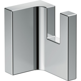 AX Universal Rectangular Haczyk na ręcznik, Chrom