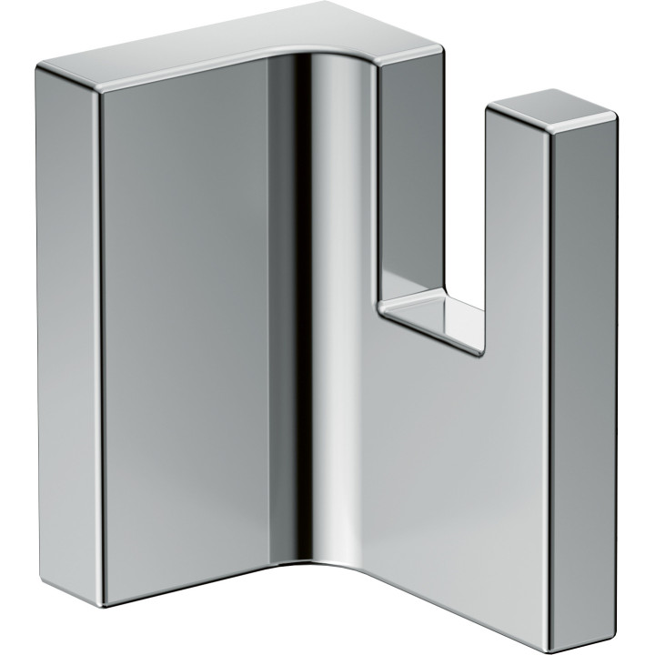 AX Universal Rectangular Haczyk na ręcznik, Chrom