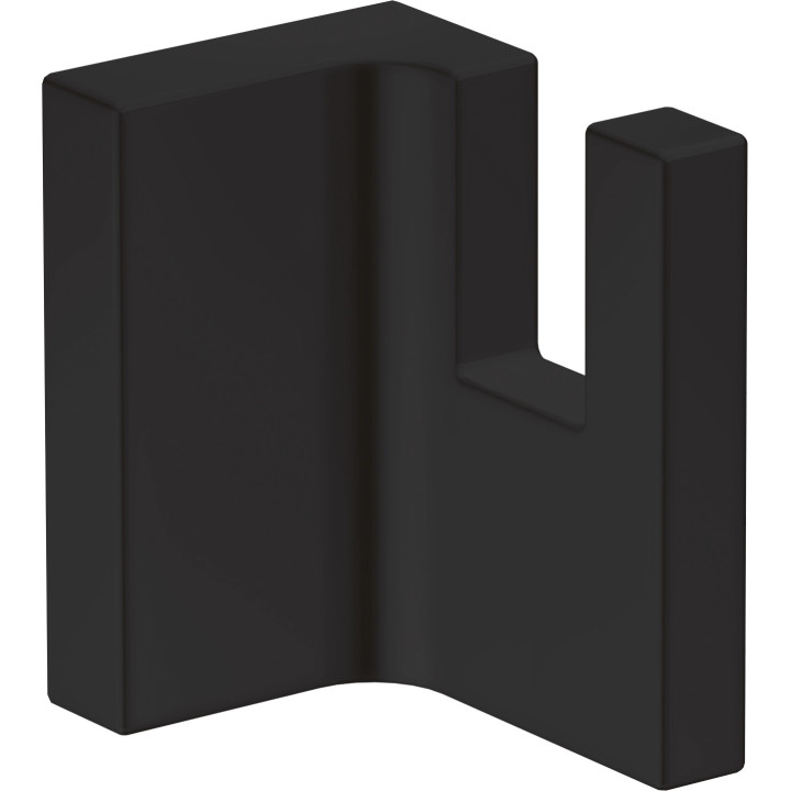 AX Universal Rectangular Haczyk na ręcznik, Czarny Matowy