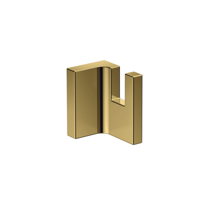 AX Universal Rectangular Haczyk na ręcznik, Złoty Optyczny Polerowany