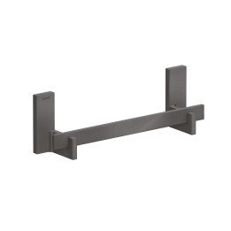 AX Universal Rectangular Uchwyt, Czarny Chrom Szczotkowany