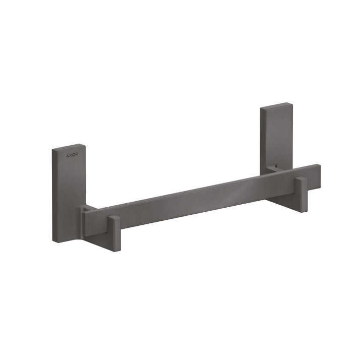 AX Universal Rectangular Uchwyt, Czarny Chrom Szczotkowany