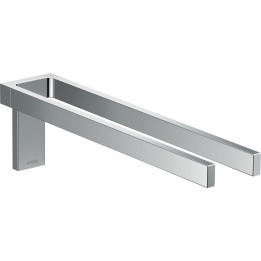 AX Universal Rectangular Wieszak na ręczniki, 2-ramienny, Chrom