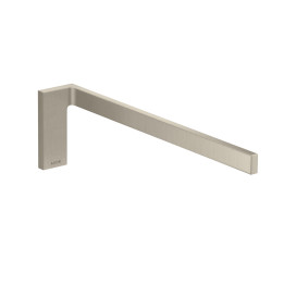 AX Universal Rectangular Wieszak na ręcznik, 1-ramienny, Nikiel Szczotkowany