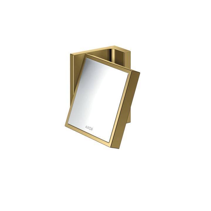 AX Universal Rectangular Lusterko kosmetyczne, Złoty Optyczny Polerowany