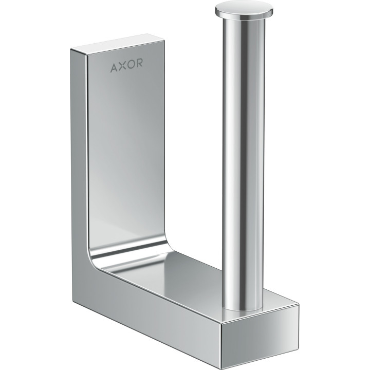 AX Universal Rectangular Uchwyt na zapasowy papier toaletowy, Chrom