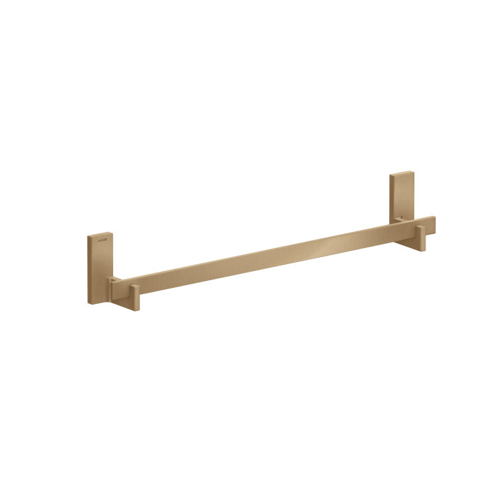 AX Universal Rectangular Wieszak na ręcznik kąpielowy 600 mm, Brąz Szczotkowany