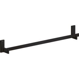AX Universal Rectangular Wieszak na ręcznik kąpielowy 800 mm, Czarny Matowy