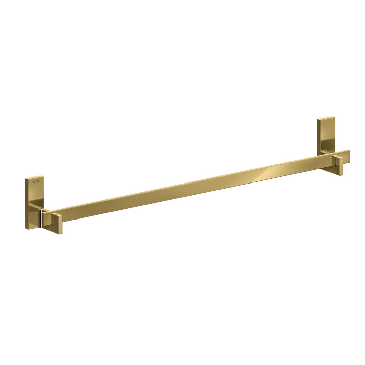 AX Universal Rectangular Wieszak na ręcznik kąpielowy 800 mm, Złoty Optyczny Polerowany