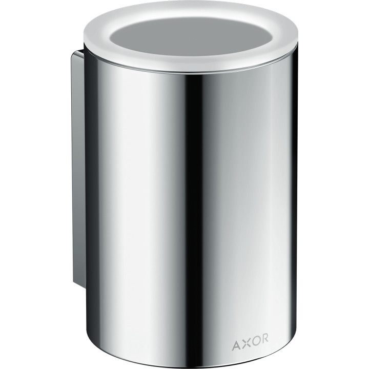 AX Universal Circular Kubek na szczoteczki do zębów, Chrom