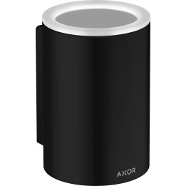 AX Universal Circular Kubek na szczoteczki do zębów, Czarny Matowy