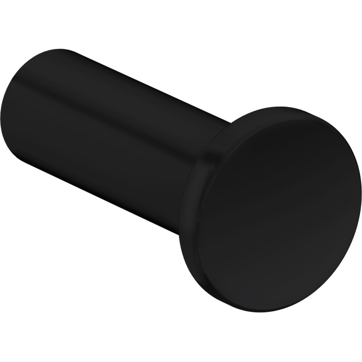 AX Universal Circular Haczyk na ręcznik, Czarny Matowy