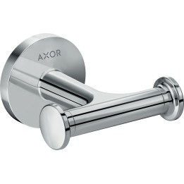 AX Universal Circular Haczyk na ręcznik, podwójny, Chrom