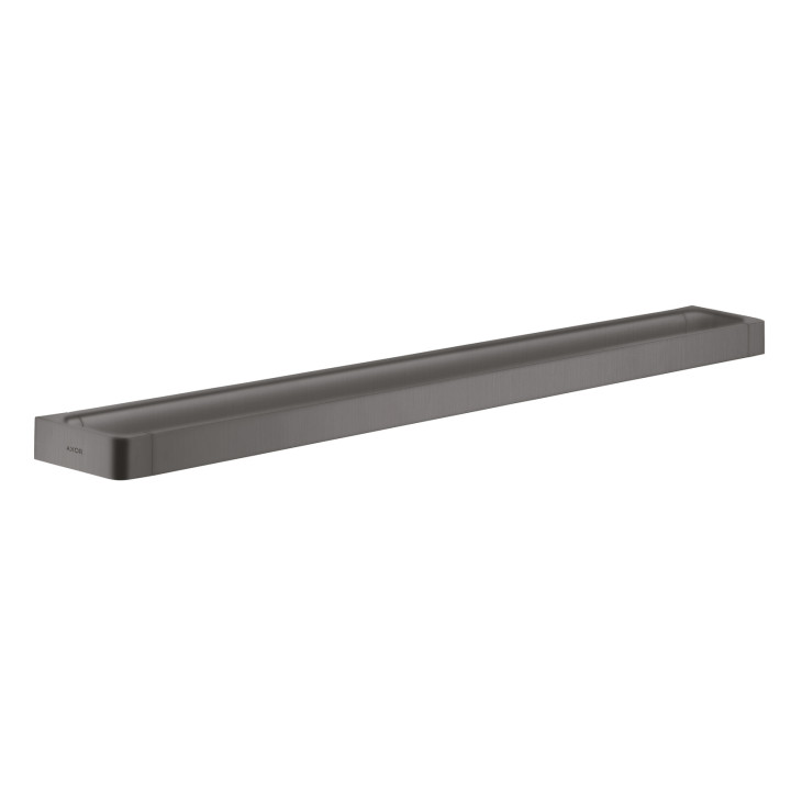AX Universal Softsquare Wieszak na ręcznik kąpielowy 600 mm, Czarny Chrom Szczotkowany