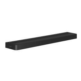 AX Universal Softsquare Wieszak na ręcznik kąpielowy 600 mm, Czarny Matowy