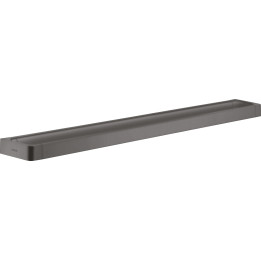 AX Universal Softsquare Wieszak na ręcznik kąpielowy 800 mm, Czarny Chrom Szczotkowany