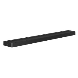 AX Universal Softsquare Wieszak na ręcznik kąpielowy 800 mm, Czarny Matowy