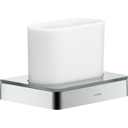 AX Universal Softsquare Kubek na szczoteczki do zębów, Chrom