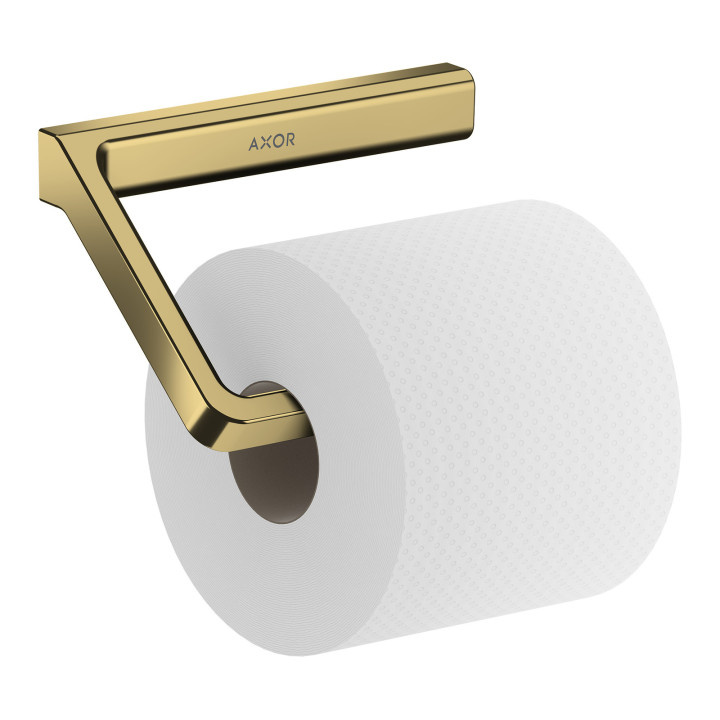 AX Universal Softsquare Uchwyt na papier toaletowy, Złoty Optyczny Polerowany