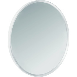 AX Universal Circular Lustro ścienne, Biały Matowy