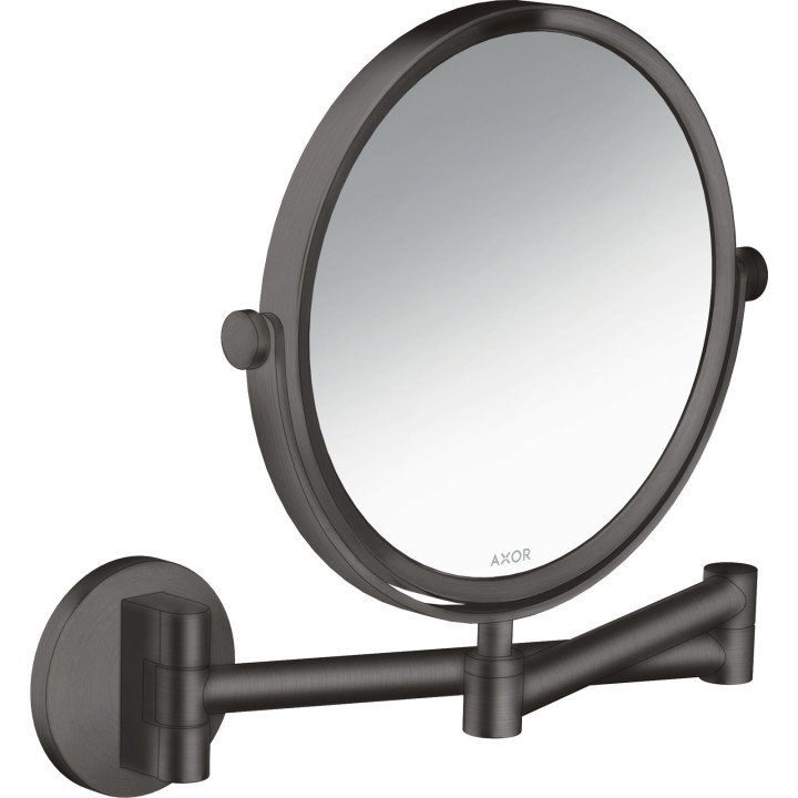 AX Universal Circular Lusterko kosmetyczne, Czarny Chrom Szczotkowany