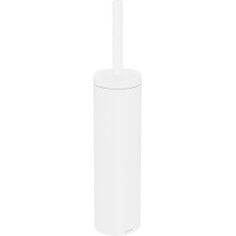 AX Universal Circular Szczotka do WC z pojemnikiem, ścienna, Biały Matowy