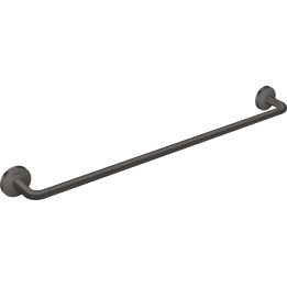 AX Universal Circular Wieszak na ręcznik kąpielowy 600 mm, Czarny Chrom Szczotkowany