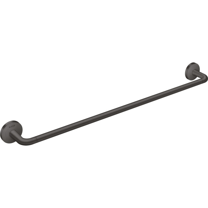 AX Universal Circular Wieszak na ręcznik kąpielowy 600 mm, Czarny Chrom Szczotkowany