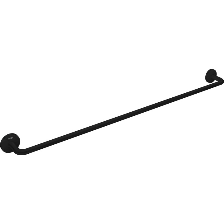 AX Universal Circular Wieszak na ręcznik kąpielowy 800 mm, Czarny Matowy