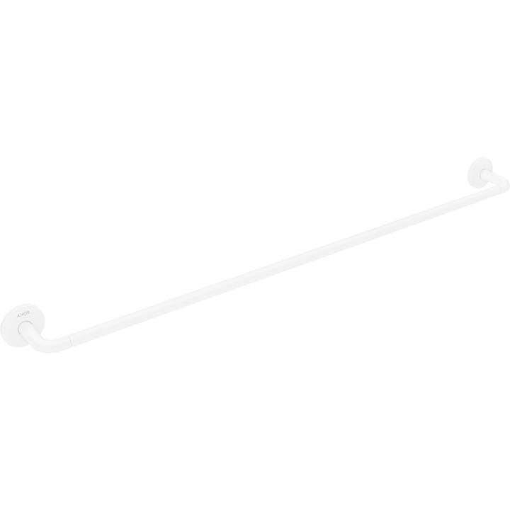 AX Universal Circular Wieszak na ręcznik kąpielowy 800 mm, Biały Matowy