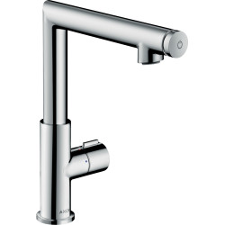 Axor Uno Bateria umywalkowa Select 220 z kompletem odpływowym z cięgłem, Chrom