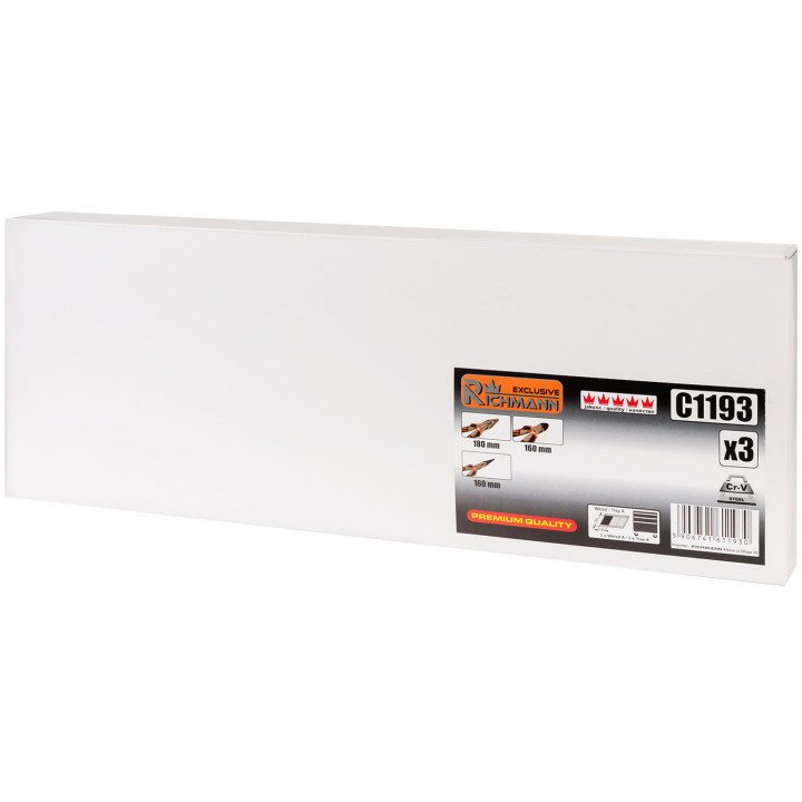 WKŁAD - SZCZYPCE INDUSTRY 3 ELEM. + TACKA C1101