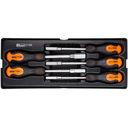 WKŁAD - WKRĘTAKI NASADOWE 6-13 MM 5 ELEM. + TACKA C1101