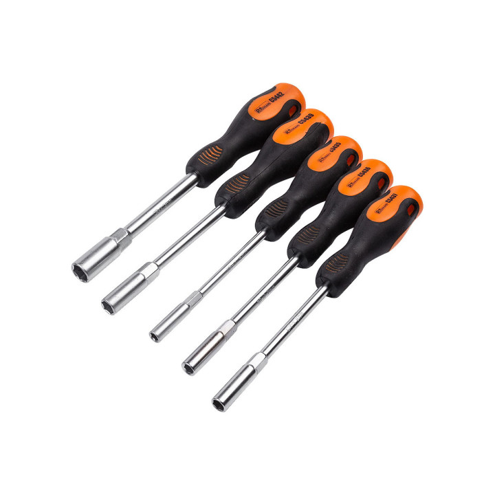 WKŁAD - WKRĘTAKI NASADOWE 6-13 MM 5 ELEM. + TACKA C1101