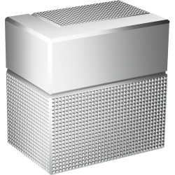 Axor Edge Zawór odcinający, podtynkowy, szlif diamentowy, Chrom