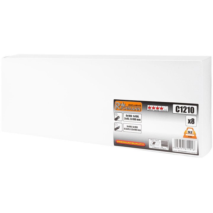 WKŁAD - WKRĘTAKI S2 8 ELEM. + TACKA C1101