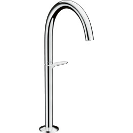 AX One Bateria umywalkowa Select 260 do umywalek nablatowych z kompletem odpływowym Push-Open, Chrom