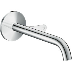Axor One Bateria umywalkowa Select z wlewką 220 mm, ścienna, podtynkowa, Chrom