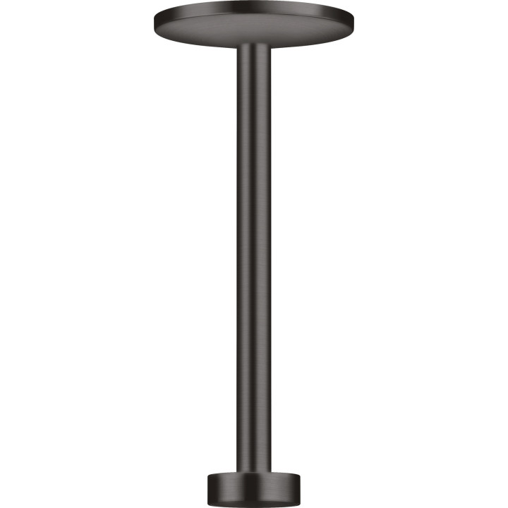 AX One Przyłącze sufitowe 300 mm do głowicy prysznicowej 280 2jet, Czarny Chrom Szczotkowany