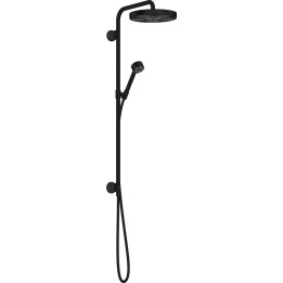 AX One Komplet prysznicowy 280 1jet, podtynkowy, Czarny Matowy