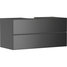 HG Xevolos E Szafka pod szlifowaną umywalkę wpuszczaną w blat/nablatową z 2 szufladami 1180/550, Szary Łupek Mat. Kolor frontu: 