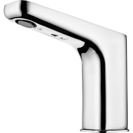 BATERIA UMYWALKOWA BEZDOTYKOWA BEZ REGULACJI TEMPERATURY - 230/6V STAŁA CHROM HIACYNT BQH 028V