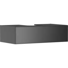 HG Xevolos E Szafka pod szlifowaną umywalkę wpuszczaną w blat/nablatową z 1 szufladą 980/550, Szary Łupek Matowy, Kolor frontu: 