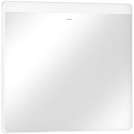 HG Xarita Lite Q Lustro z górnym oświetleniem LED 800/30, włącznik ścienny, Biały Matowy